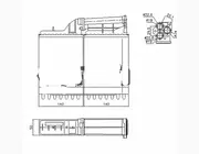 Радиатор печки BMW 5 (E34) 87-96, PR 1760-0065