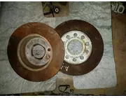 Тормозные диски задние на Skoda A5 FL 2009-2012 1.8 tsi
